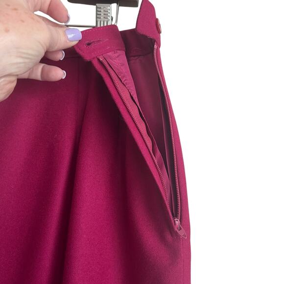 VTG Pendleton USA Made Women Midi Skirt 14 Virgin Wool Career Retro  Classic - Picture 5 of 9